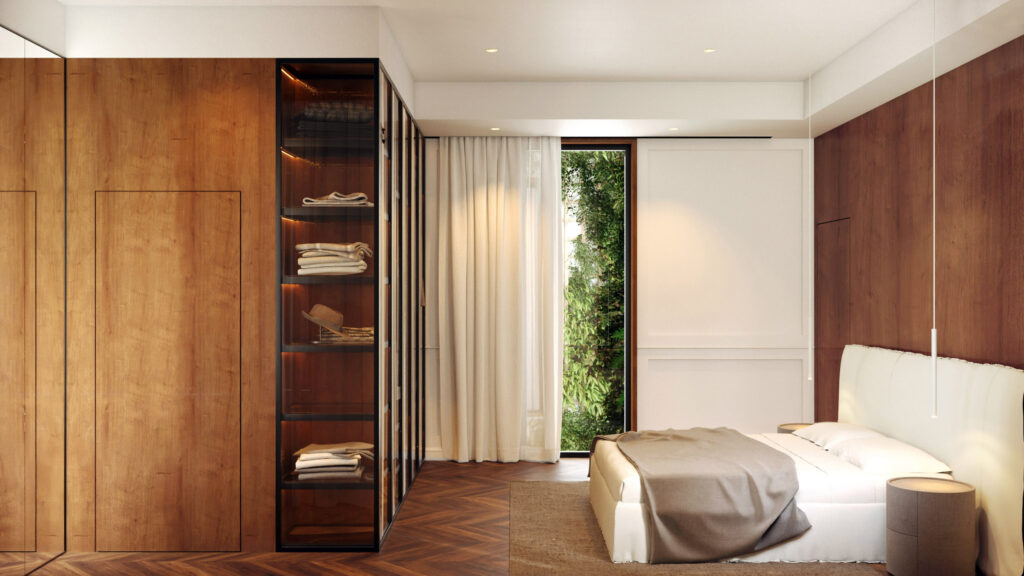Retiro View Residences master bedroom